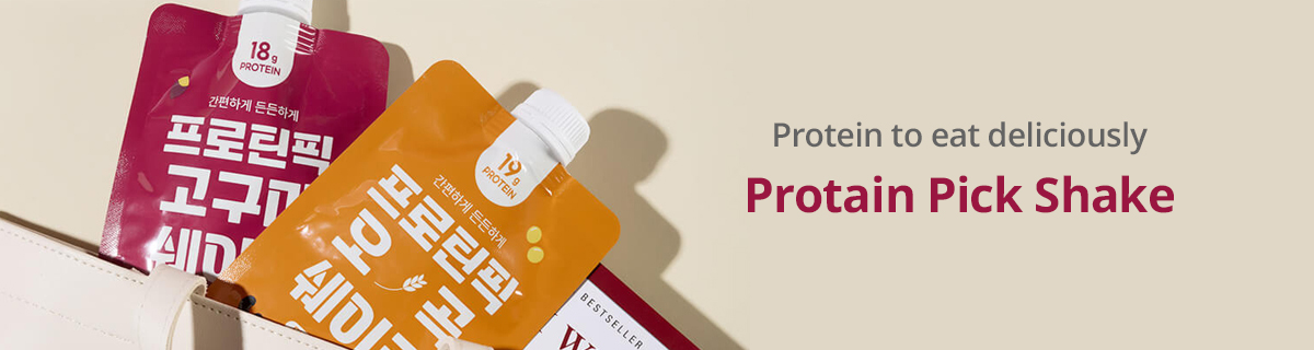 Protein to eat deliciously Protain Pick Shake