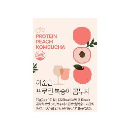 At this moment Protein Peach Kombucha